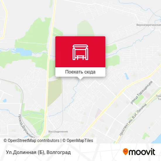 Карта Ул.Долинная (Б)