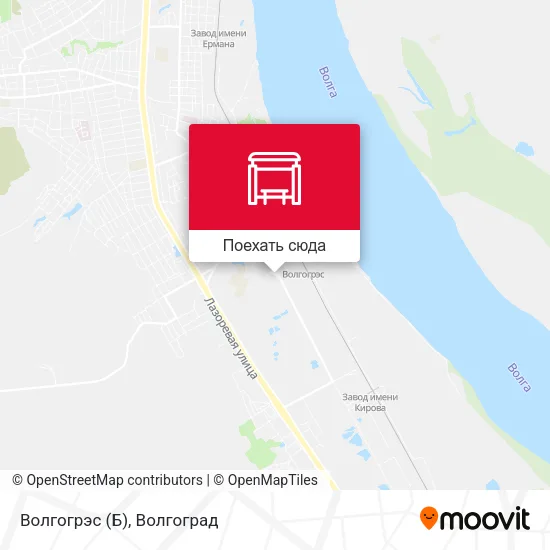 Карта Волгогрэс (Б)