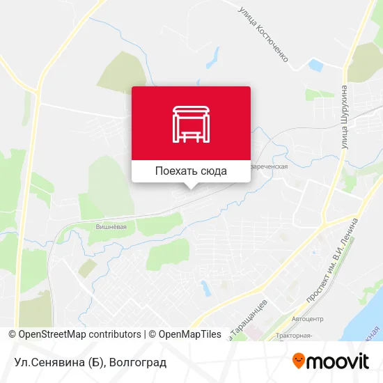 Карта Ул.Сенявина (Б)