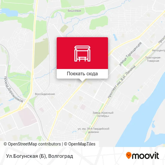 Карта Ул.Богунская