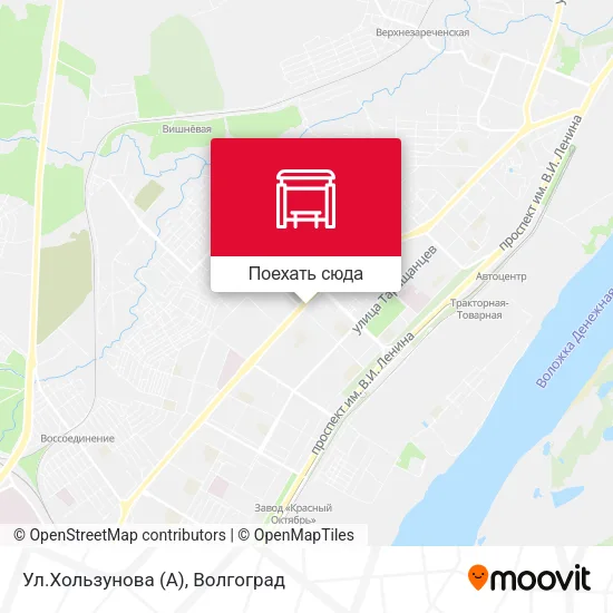 Карта Ул.Хользунова (А)