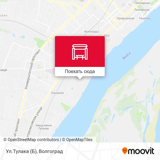 Карта Ул.Тулака (Б)