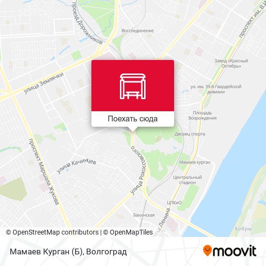 Карта Мамаев Курган (Б)