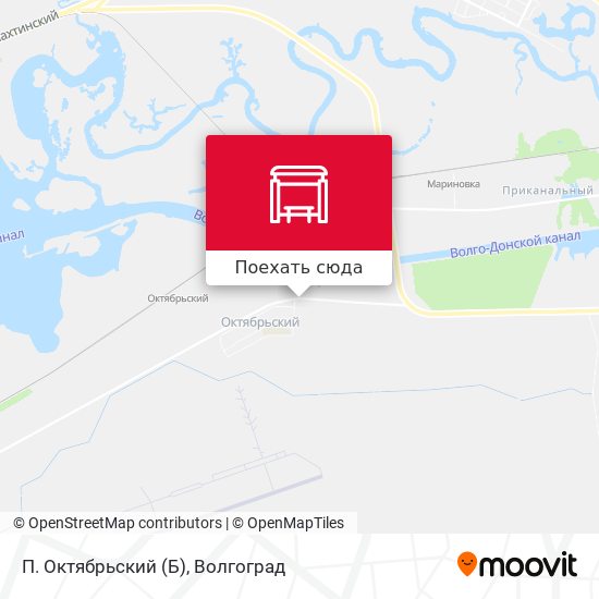 Карта П. Октябрьский (Б)
