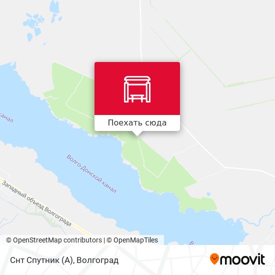 Карта Снт Спутник (А)