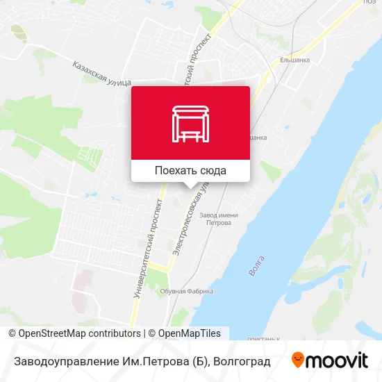 Карта Заводоуправление Им.Петрова (Б)