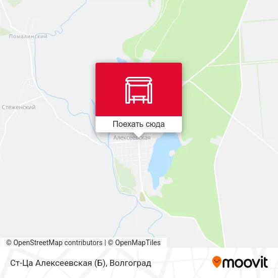 Карта Ст-Ца Алексеевская (Б)