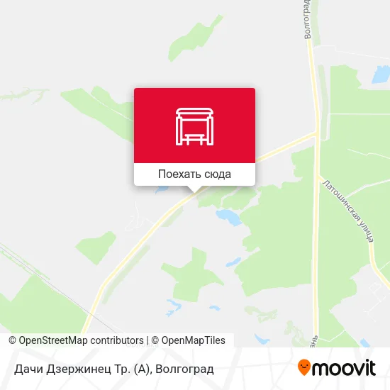 Карта Дачи Дзержинец Тр. (А)