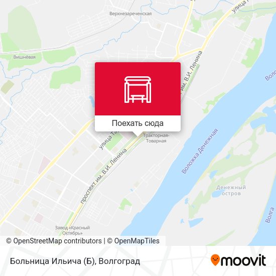 Карта Больница Ильича