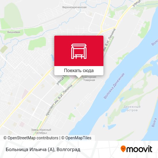 Карта Больница Ильича (А)