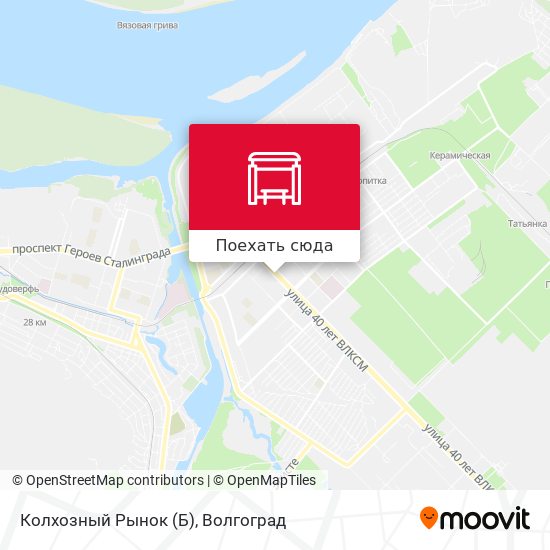 Карта Колхозный Рынок (Б)