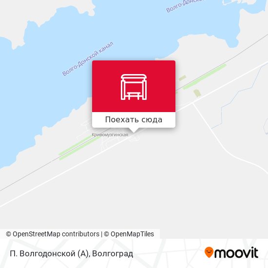 Карта П. Волгодонской (А)
