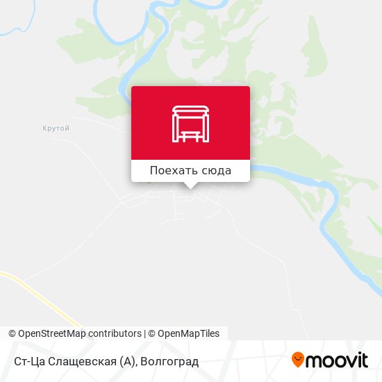 Карта Ст-Ца Слащевская (А)
