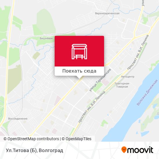 Карта Ул.Титова (Б)