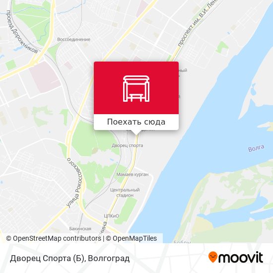 Карта Дворец Спорта (Б)