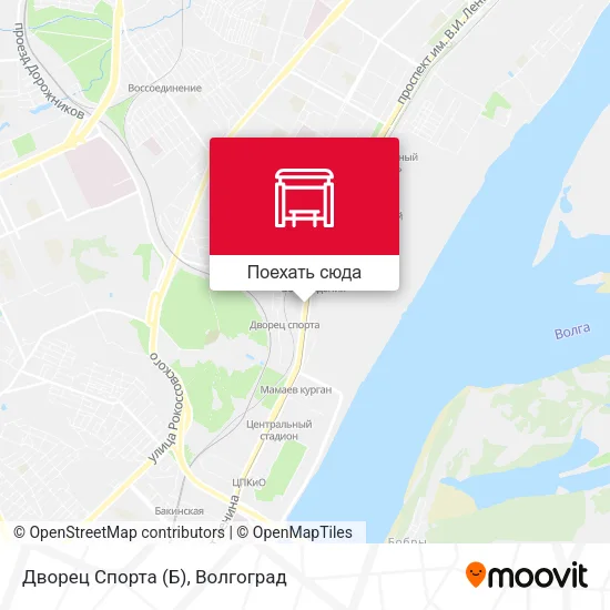 Карта Дворец Спорта (Б)