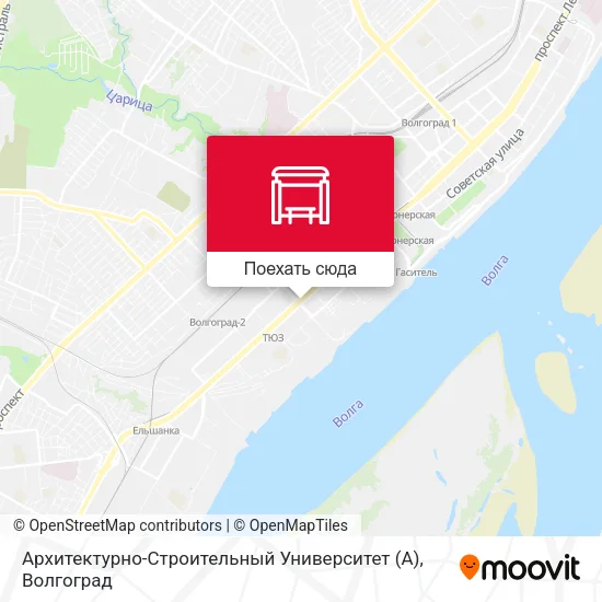 Карта Архитектурно-Строительный Университет