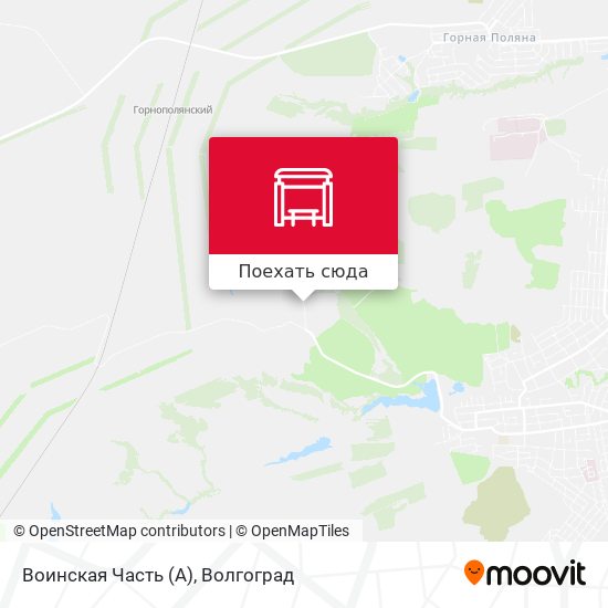 Карта Воинская Часть (А)