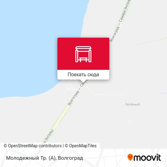 Карта Молодежный Тр. (А)