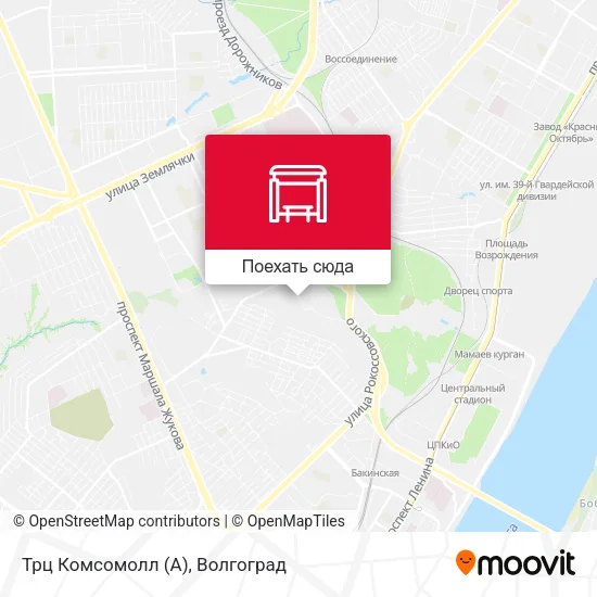 Карта Трц Комсомолл (А)