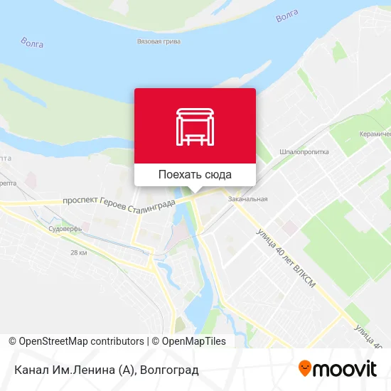 Карта Канал Им.Ленина (А)