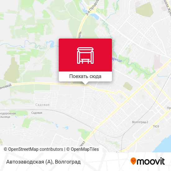 Карта Автозаводская
