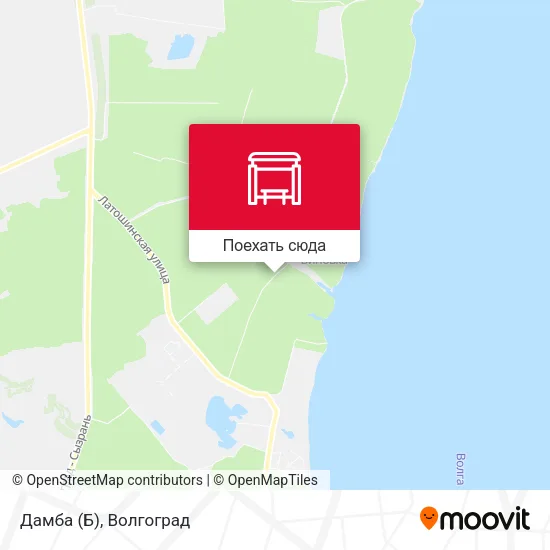 Карта Дамба (Б)