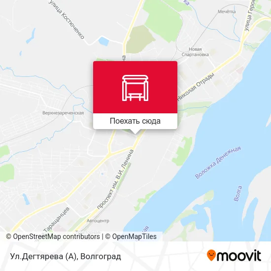 Карта Ул.Дегтярева (А)