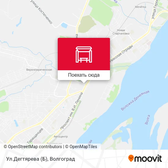 Карта Ул.Дегтярева (Б)