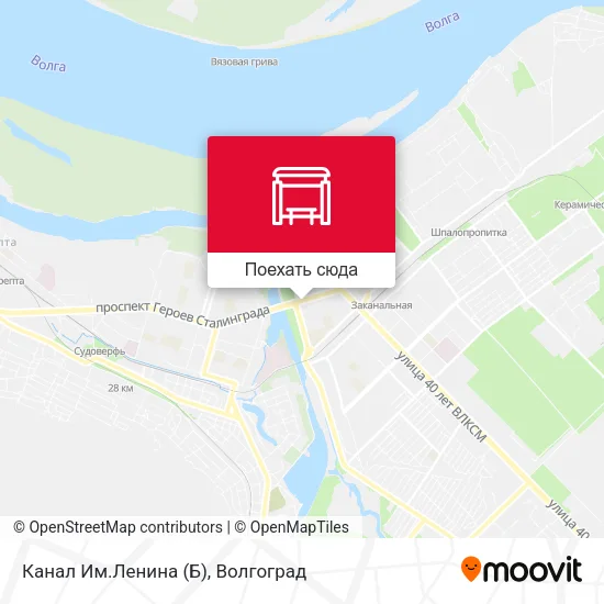Карта Канал Им.Ленина (Б)