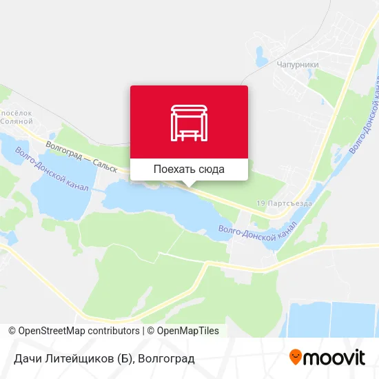 Карта Дачи Литейщиков (Б)