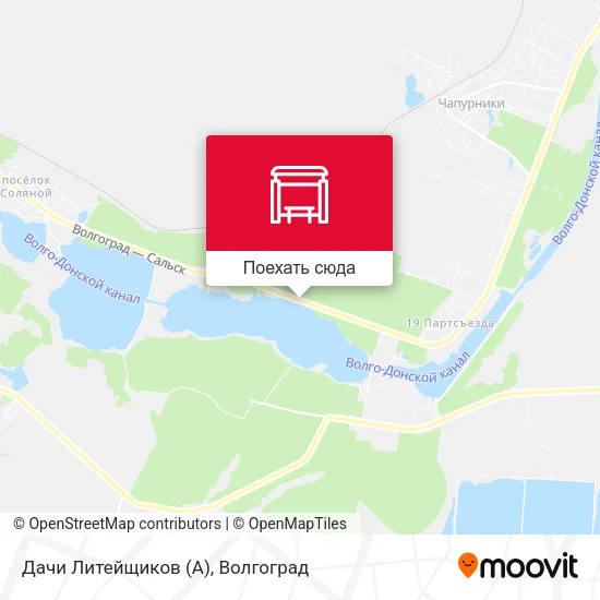 Карта Дачи Литейщиков (А)