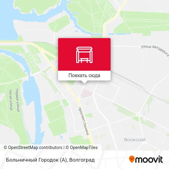 Карта Больничный Городок (А)
