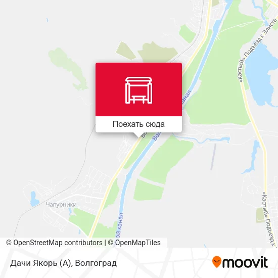 Карта Дачи Якорь (А)