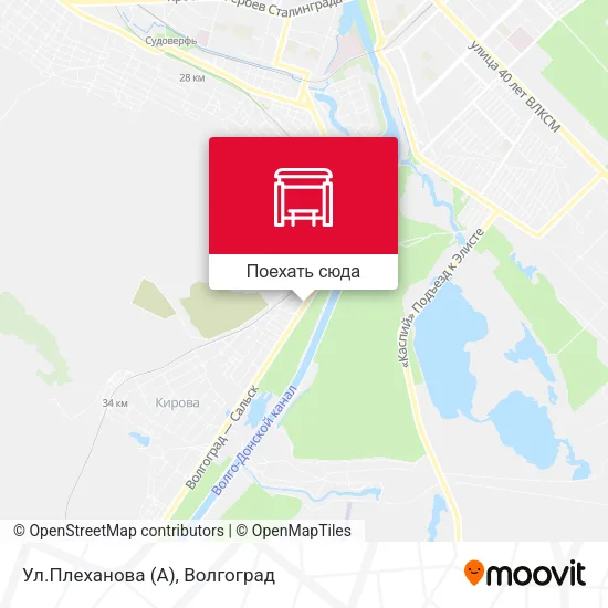 Карта Ул.Плеханова (А)