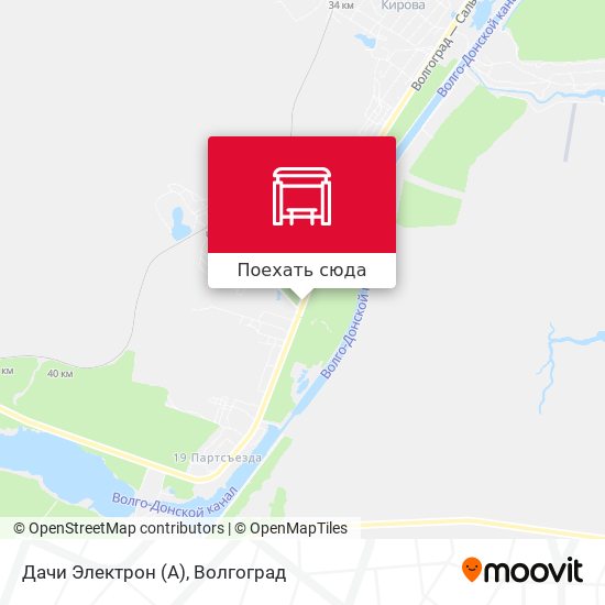 Карта Дачи Электрон (А)