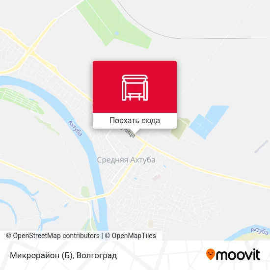 Карта Микрорайон (Б)