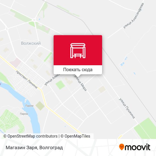 Карта Магазин Заря