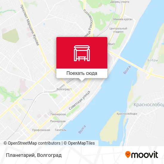Карта Планетарий