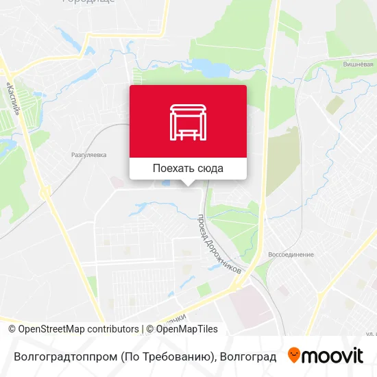 Карта Волгоградтоппром (По Требованию)