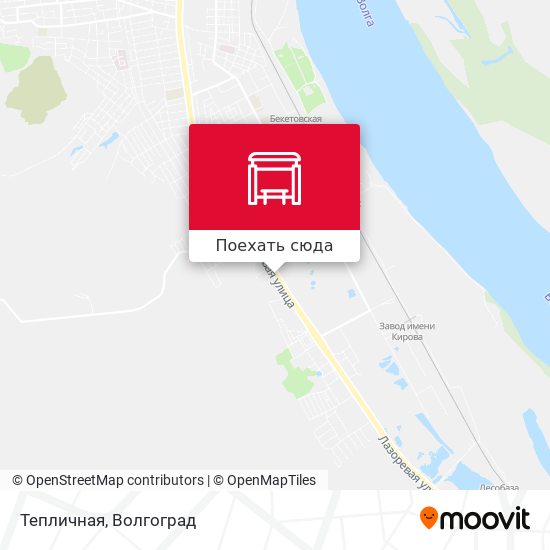 Карта Тепличная