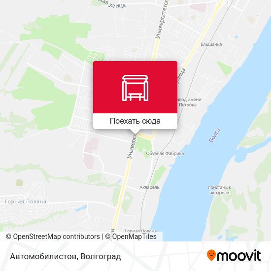 Карта Автомобилистов