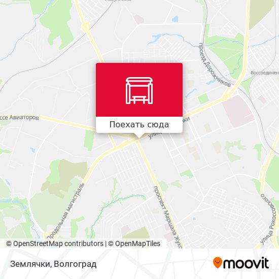 Карта Землячки