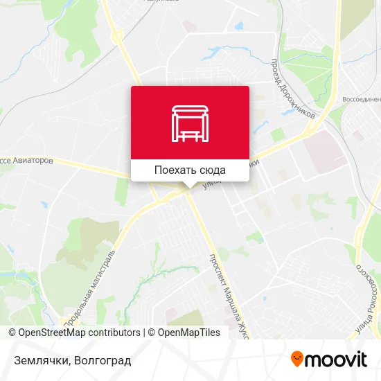 Карта Землячки