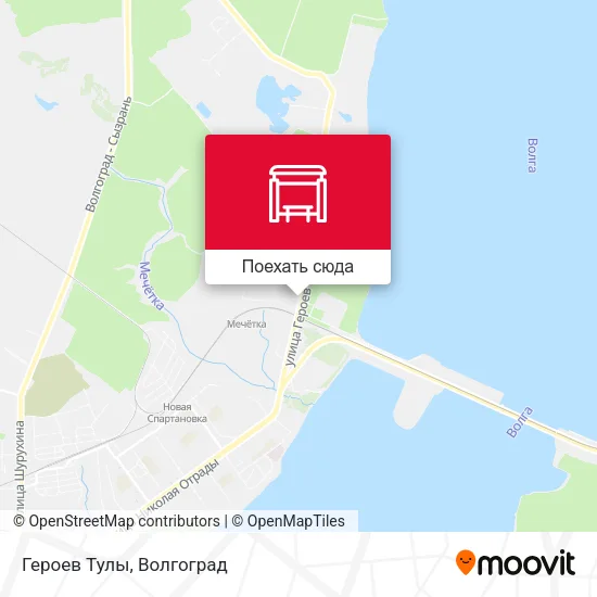Карта Героев Тулы