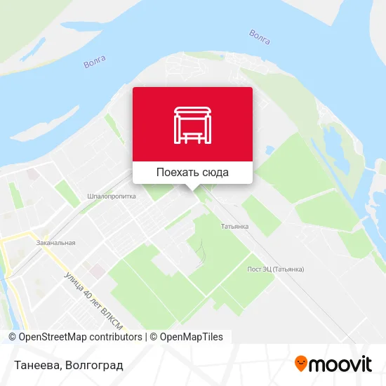 Карта Танеева