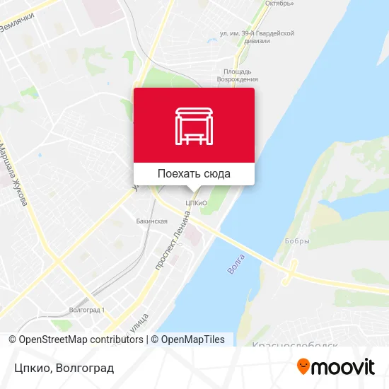 Карта Цпкио