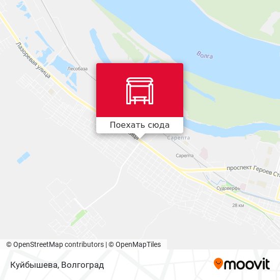 Карта Куйбышева