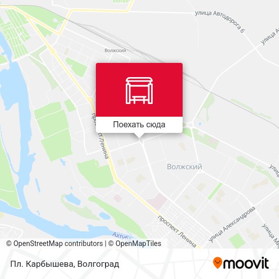 Карта Пл. Карбышева