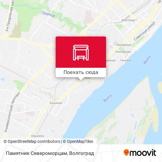 Карта Памятник Североморцам